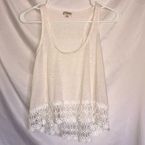 Sand Crop Top. Size: XS